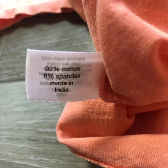 Lane Bryant Crop Crew Neck Washed Tee Desert Flower Short Sleeve Shirt Size XL - Picture 12 of 13